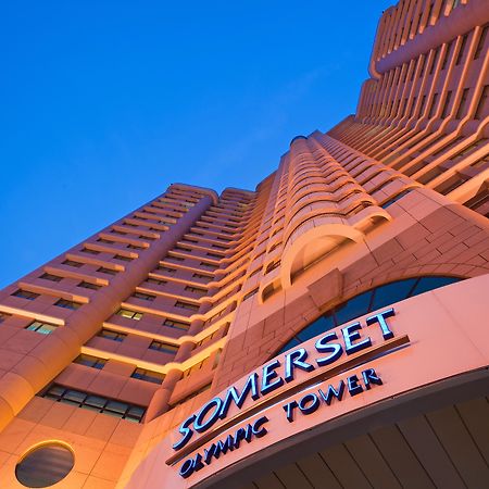 Somerset Olympic Tower Tchien-ťin Exteriér fotografie